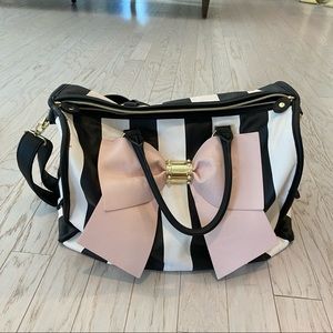 Betsey Johnson Bow Duffle Bag